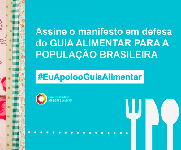 #EuApoiooGuiaAlimentar